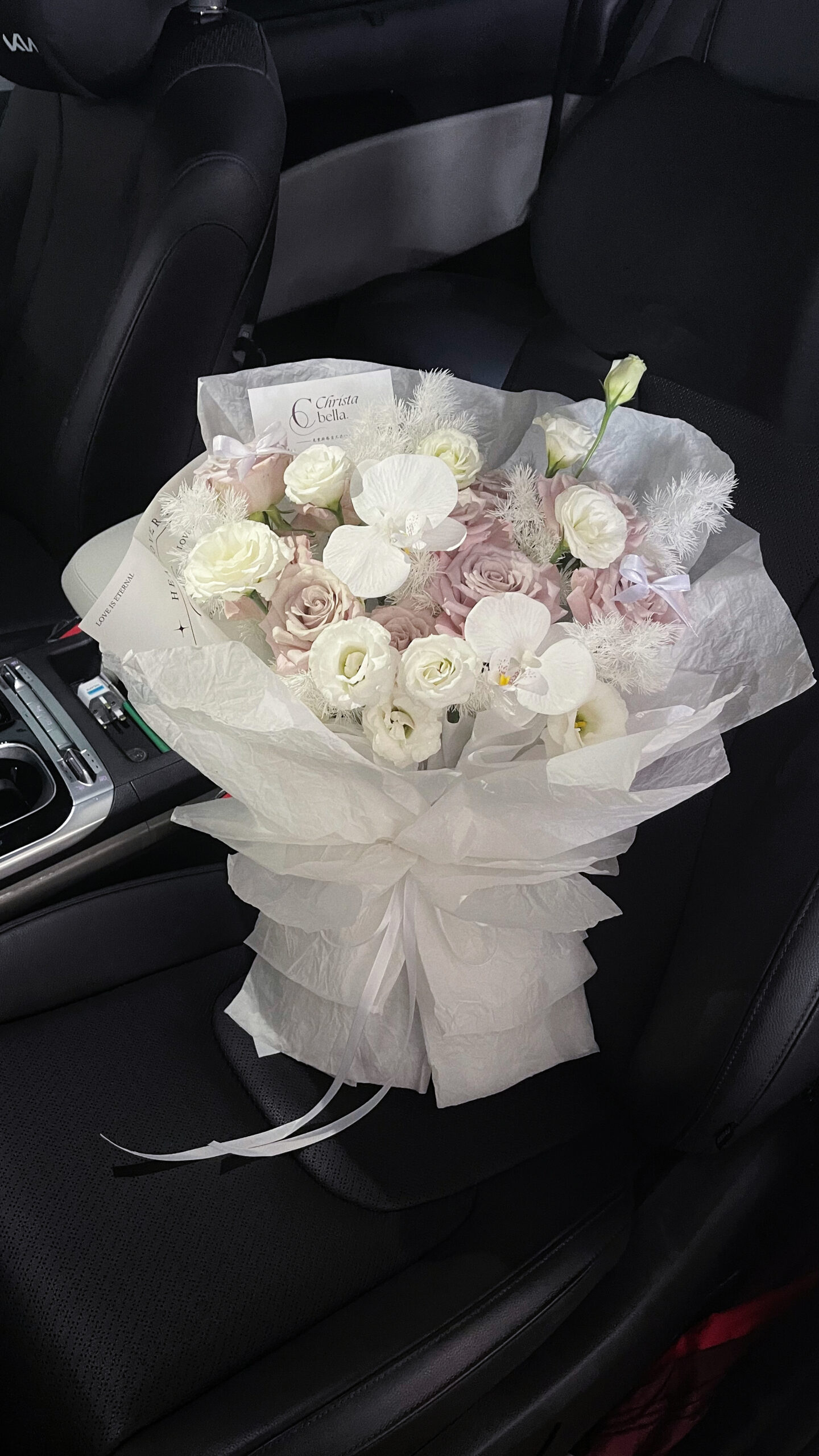 Fresh Mix Menta Roses & Eustoma Flower Bouquet