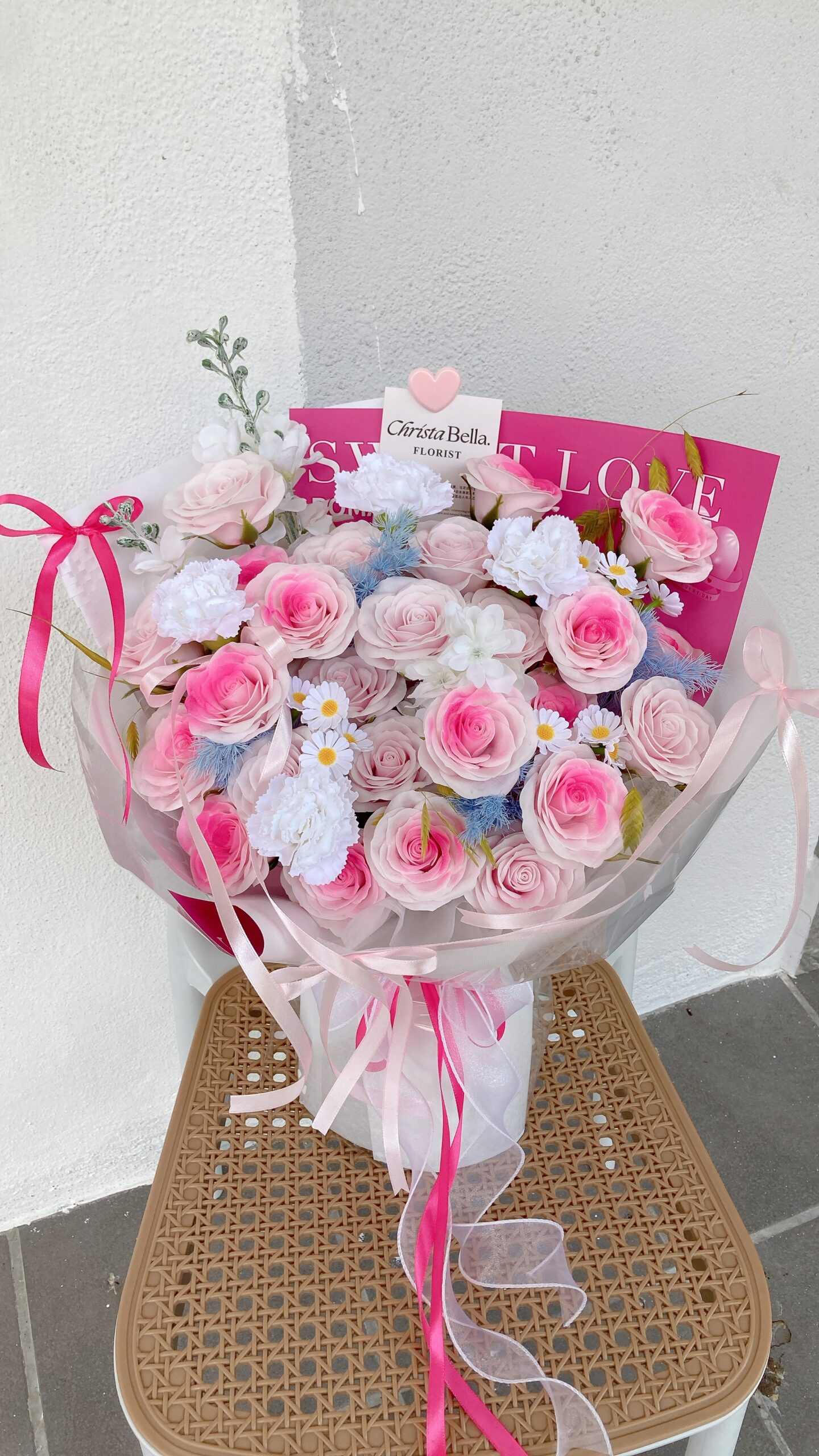 Soap Mix Roses Flower Bouquet(JUN)