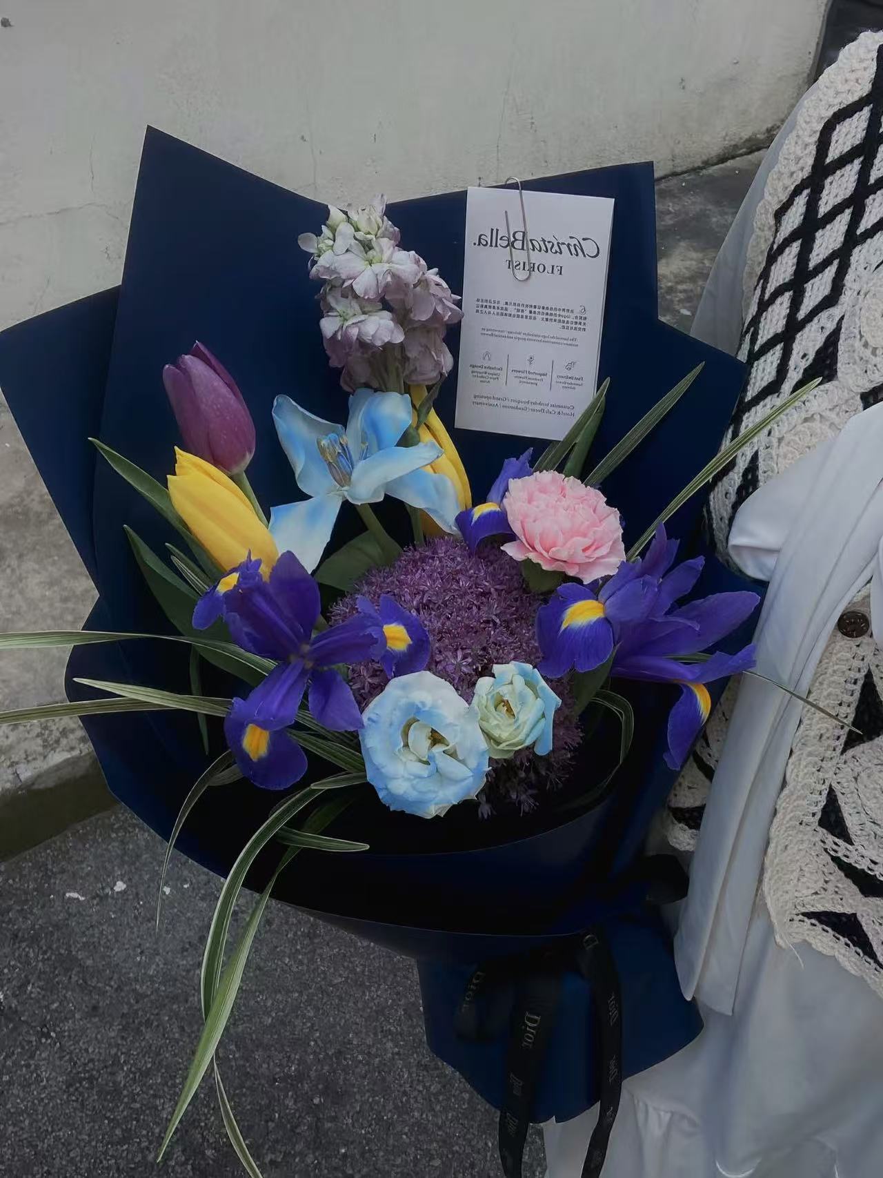 Fresh Mix Tulip & Eustoma Flower Bouquet(JUN) - Image 2